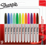 SHARPIE 12 AST PERM MARKERS (2065404)